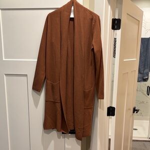 Pinch Women's Tan Open Front Cardigan